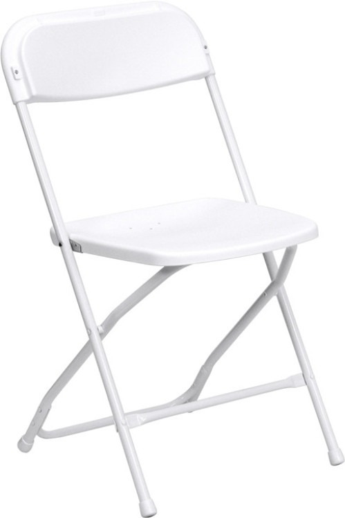 White Folding Chair