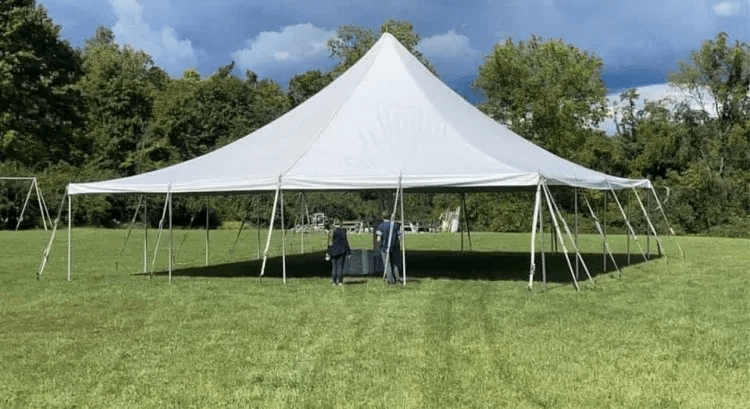 40′ X 40′ Pole Tent Rental